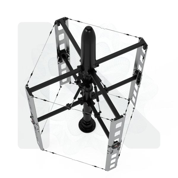 Compact 4-Channel DF Antenna (DF-A0380)