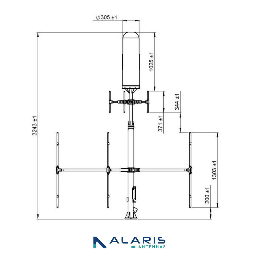 Direction Finding and Monitoring Antenna (DF-A0038)