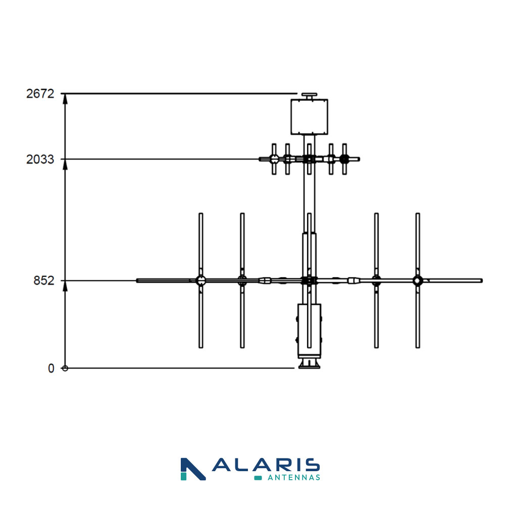 Dual-Polarised Direction Finding Antenna Array (DF-A0085)