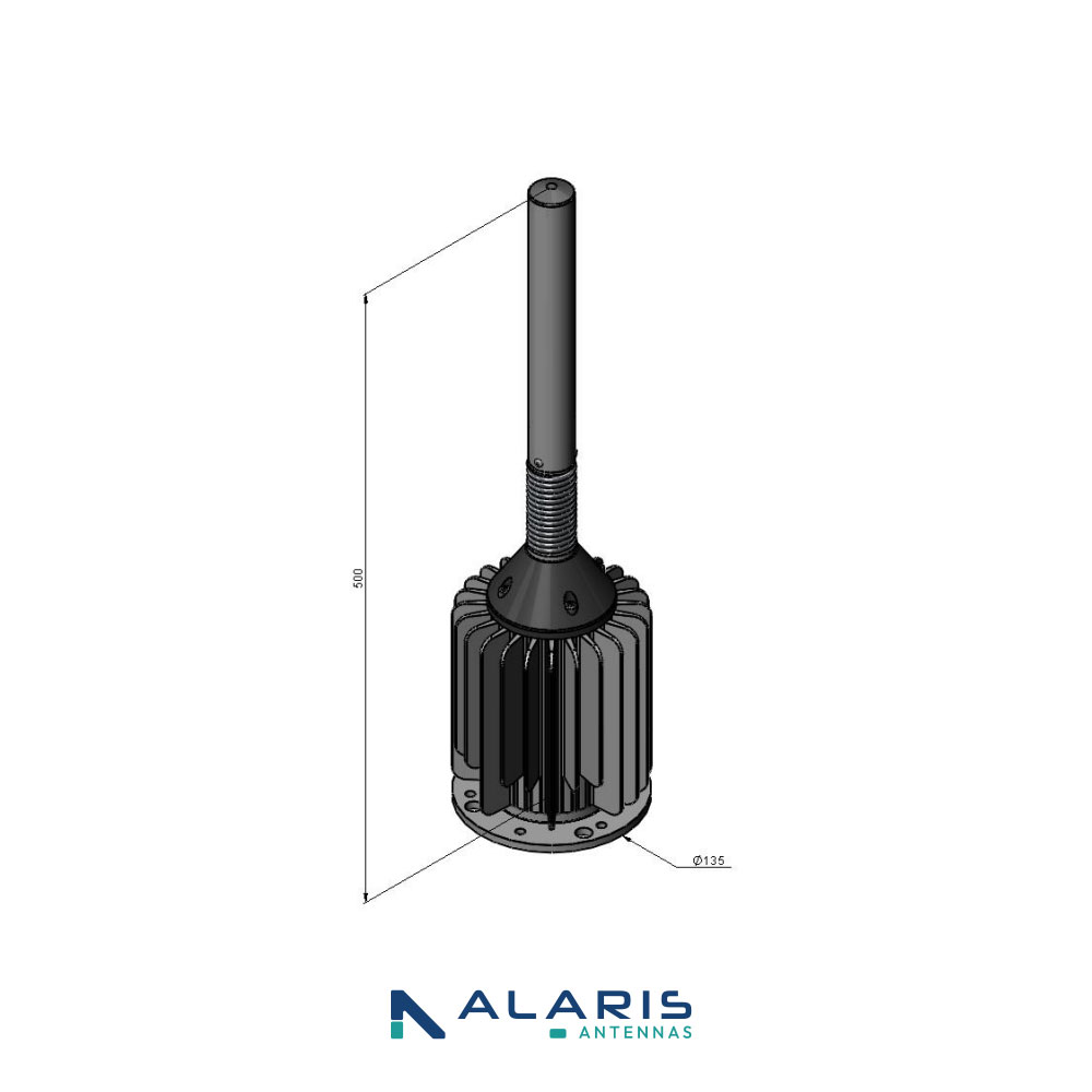 Wideband VHF/UHF Vehicle Antenna (OMNI-A0081)