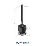 Wideband VHF/UHF Vehicle Antenna