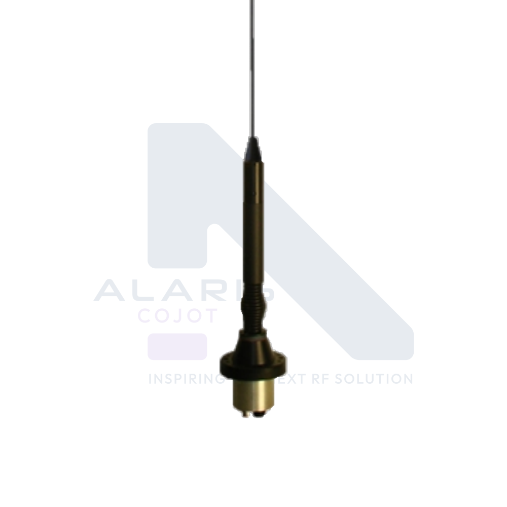 Active wideband vehicle antenna of low profile