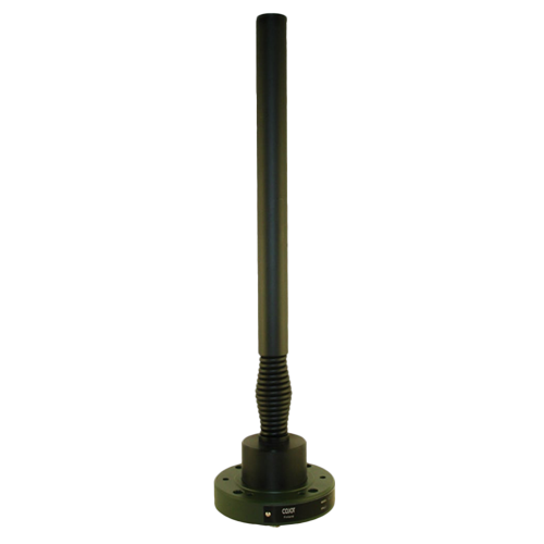 Compact vehicle antenna for the 110 - 200 MHz frequency range