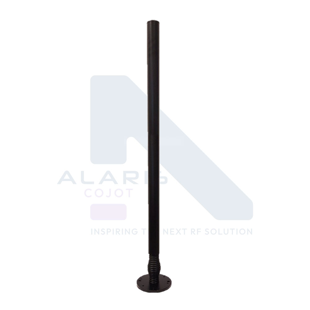 Vehicular dipole antenna for the 130 - 512 MHz frequency range