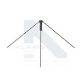 Antenna mast mount for vehicle monopole antennas