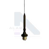 Active wideband vehicle antenna of low profile