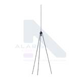 Short stationary tactical VHF antenna