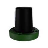 Compact wideband UHF/SHF vehicle antenna to cover the WiFi 6E band