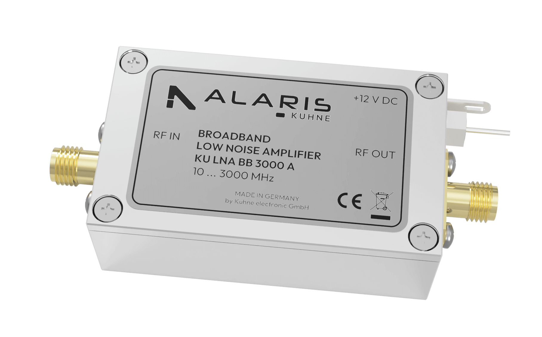Low Noise Broadband Amplifier, 10 ... 3000 MHz (KU LNA BB 3000 A)