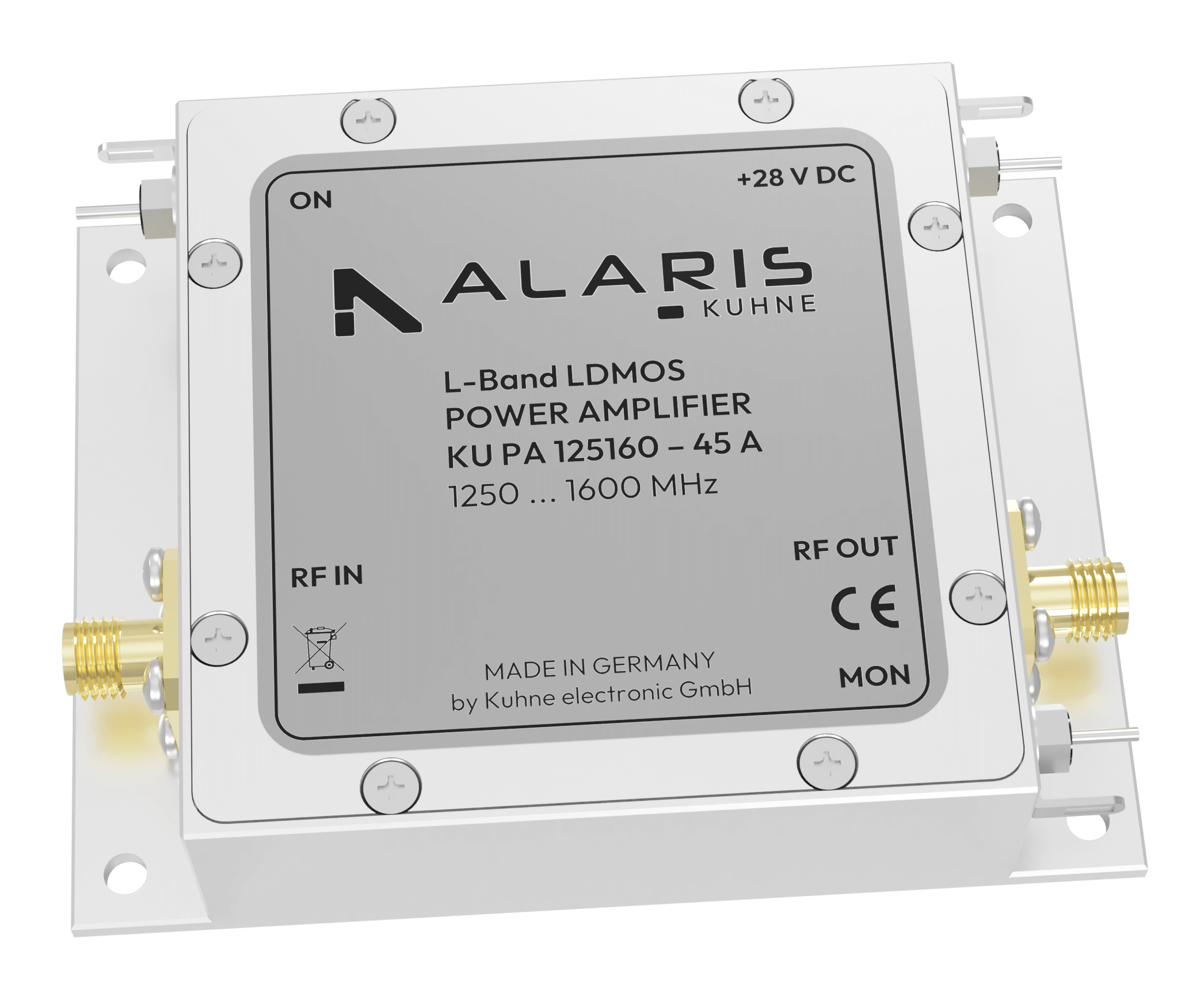 LDMOS Power Amplifier, 1250 ... 1600 MHz, 45 W (KU PA 125160 - 45 A)