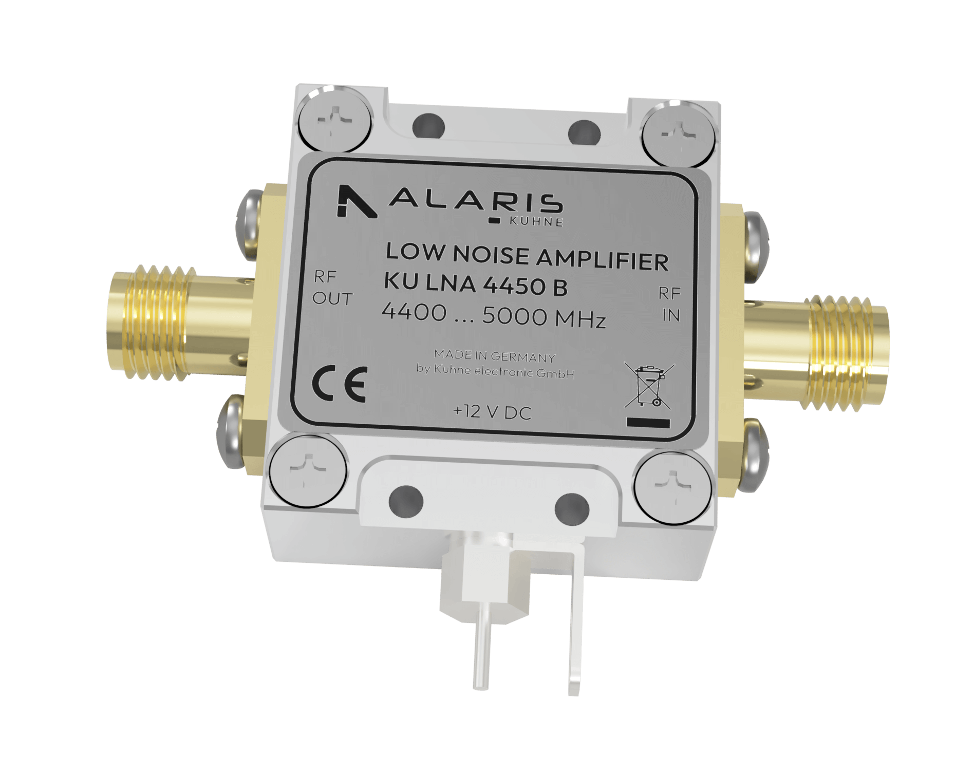 Super Low Noise Amplifier, 4400 ... 5000 MHz (KU LNA 4450 B)