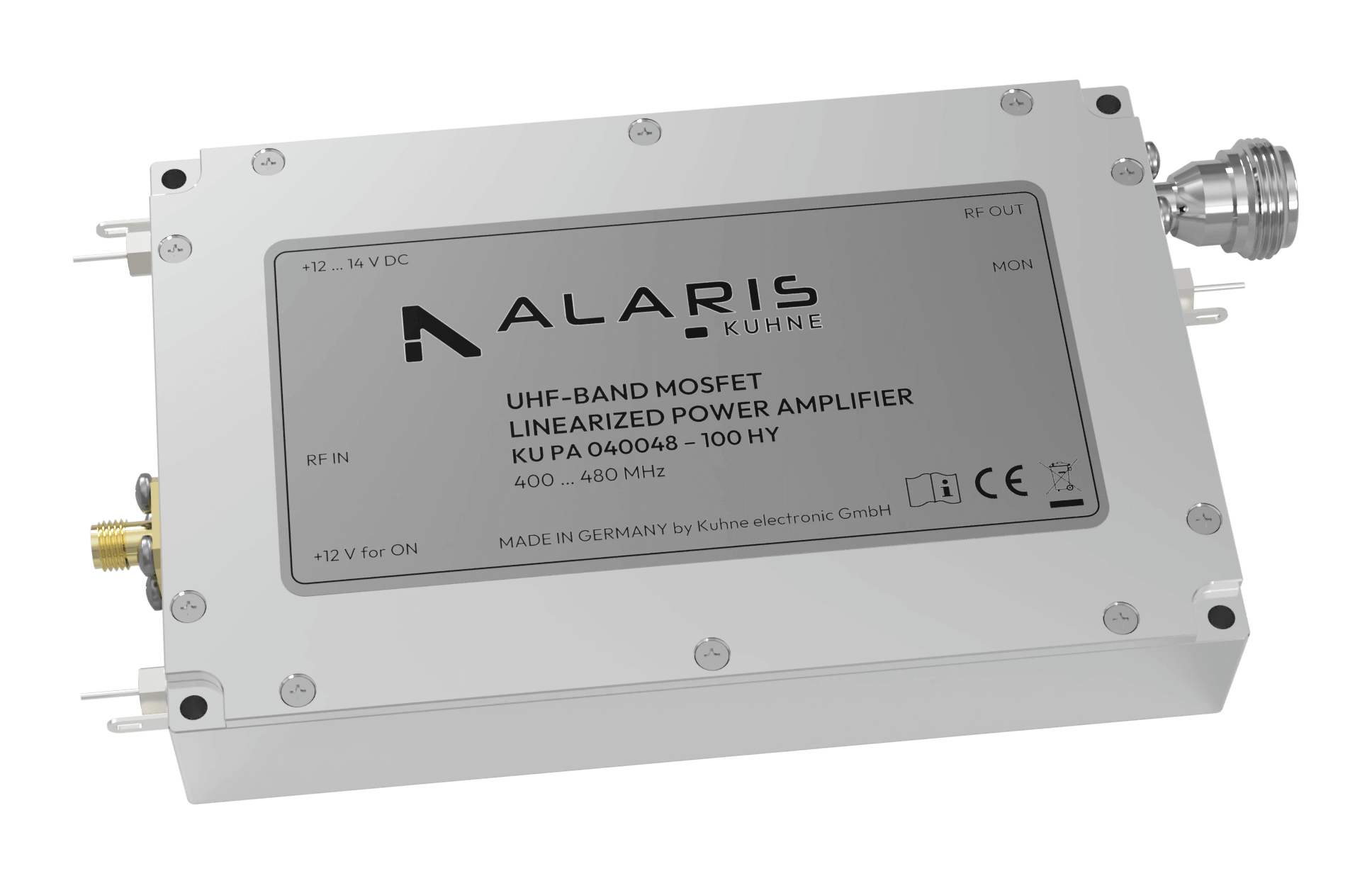 UHF power amplifier, (KU PA 040048 - 100 HY)