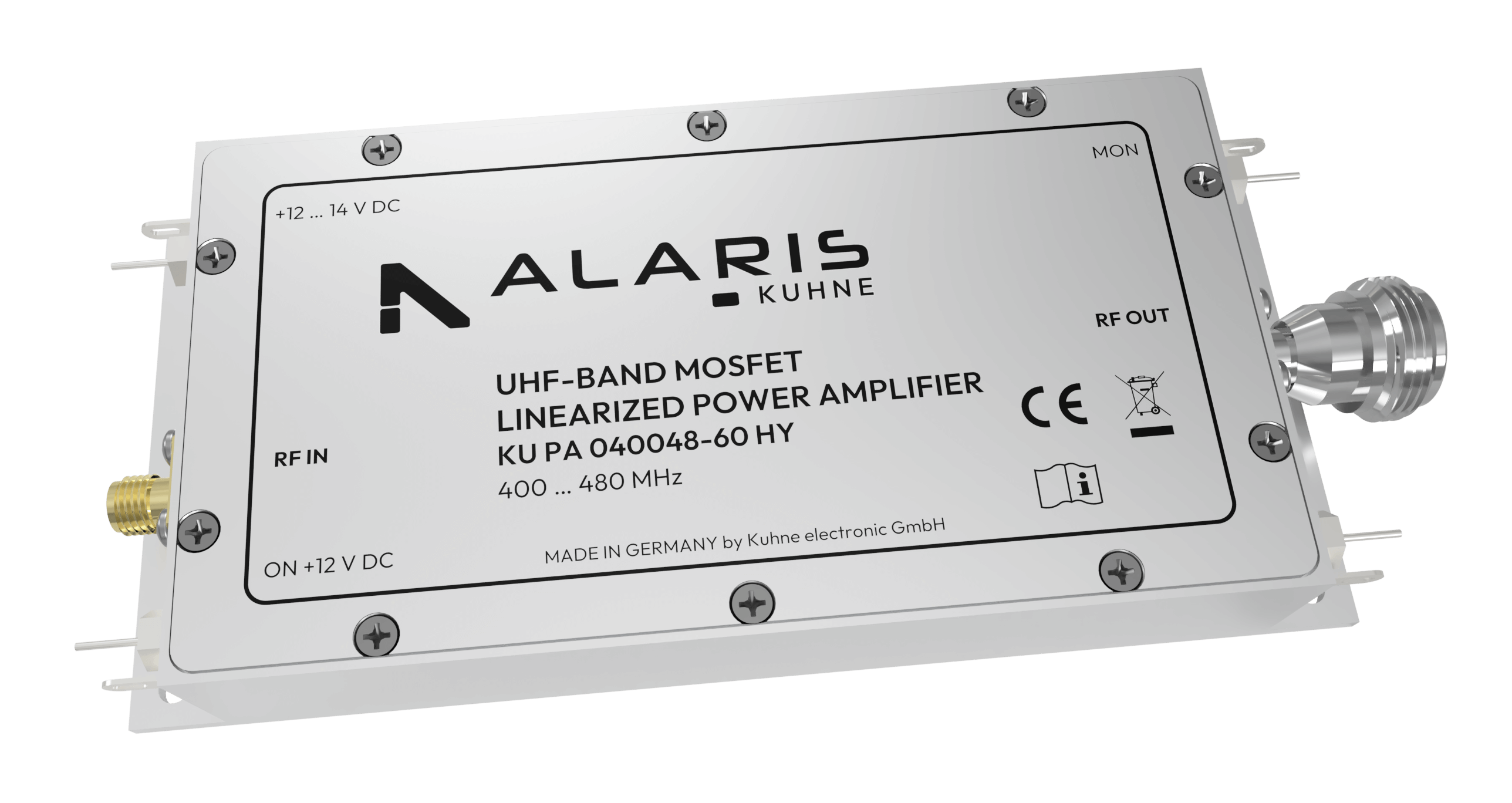 UHF MOSFET-Power Amplifier, 400 ... 480 MHz, 60 W (KU PA 040048 - 60 HY)