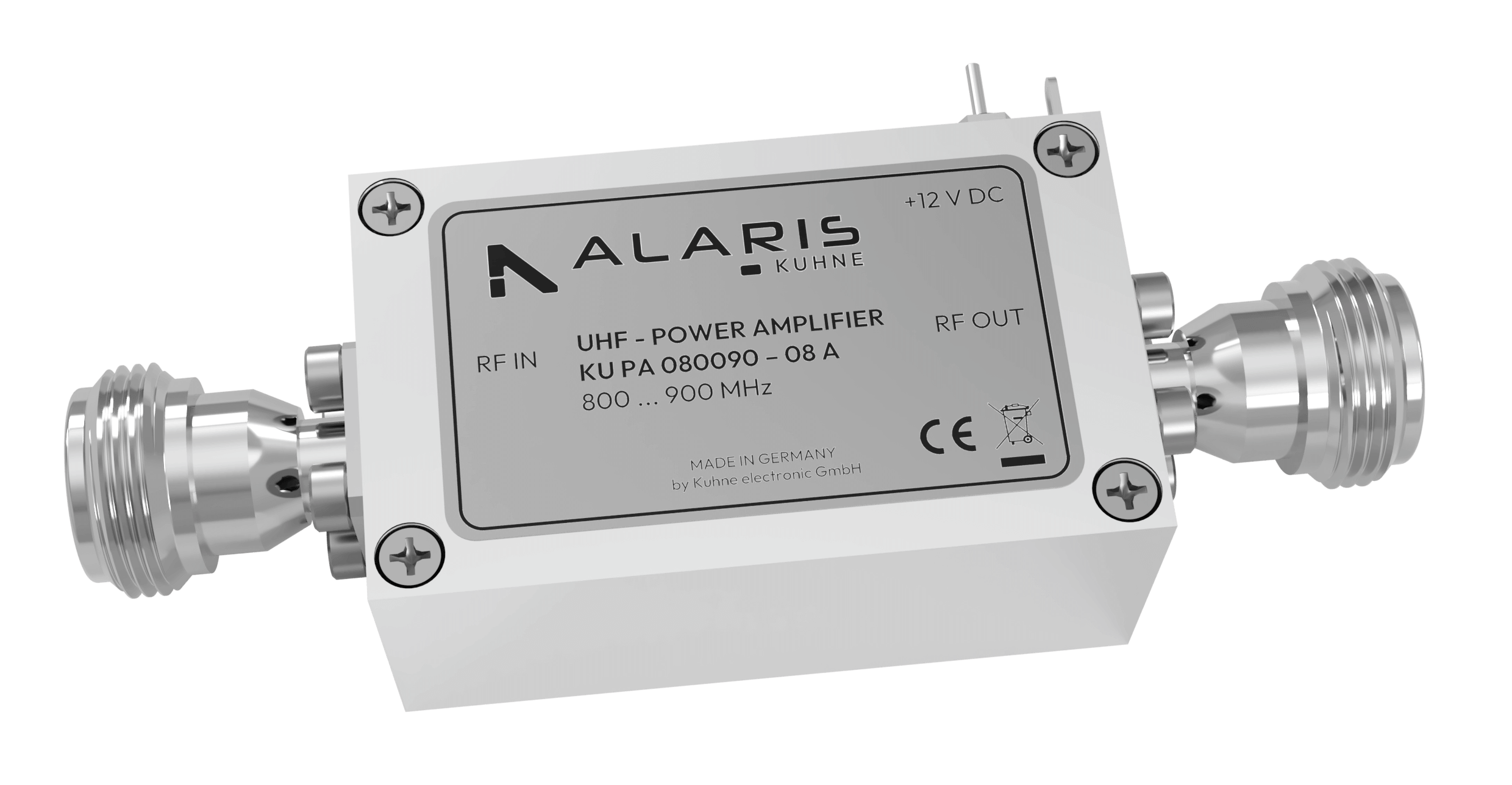 GaAs-FET Power Amplifier, 800 ... 900 MHz (KU PA 080090 - 08 A)