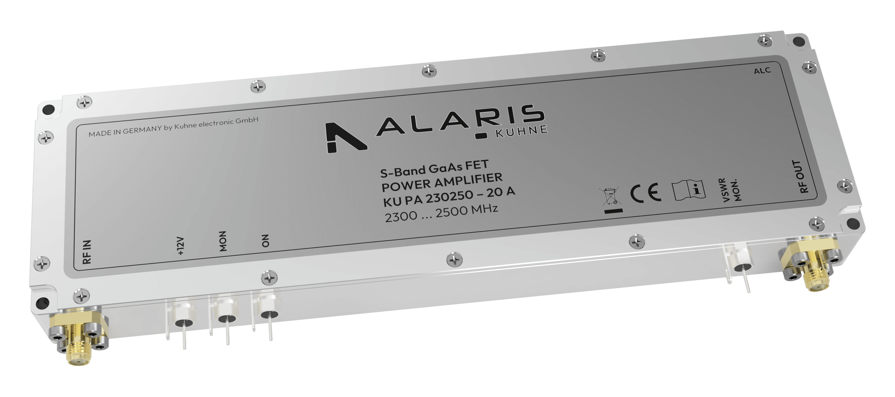 GaAs-FET Power Amplifier, 2300 ... 2500 MHz, 20 W (KU PA 230250 - 20 A)