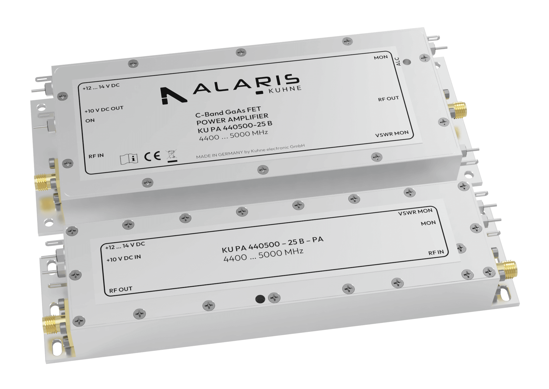 Linear Power Amplifier, 4400 ... 5000 MHz, 25 W (KU PA 440500 - 25 B)