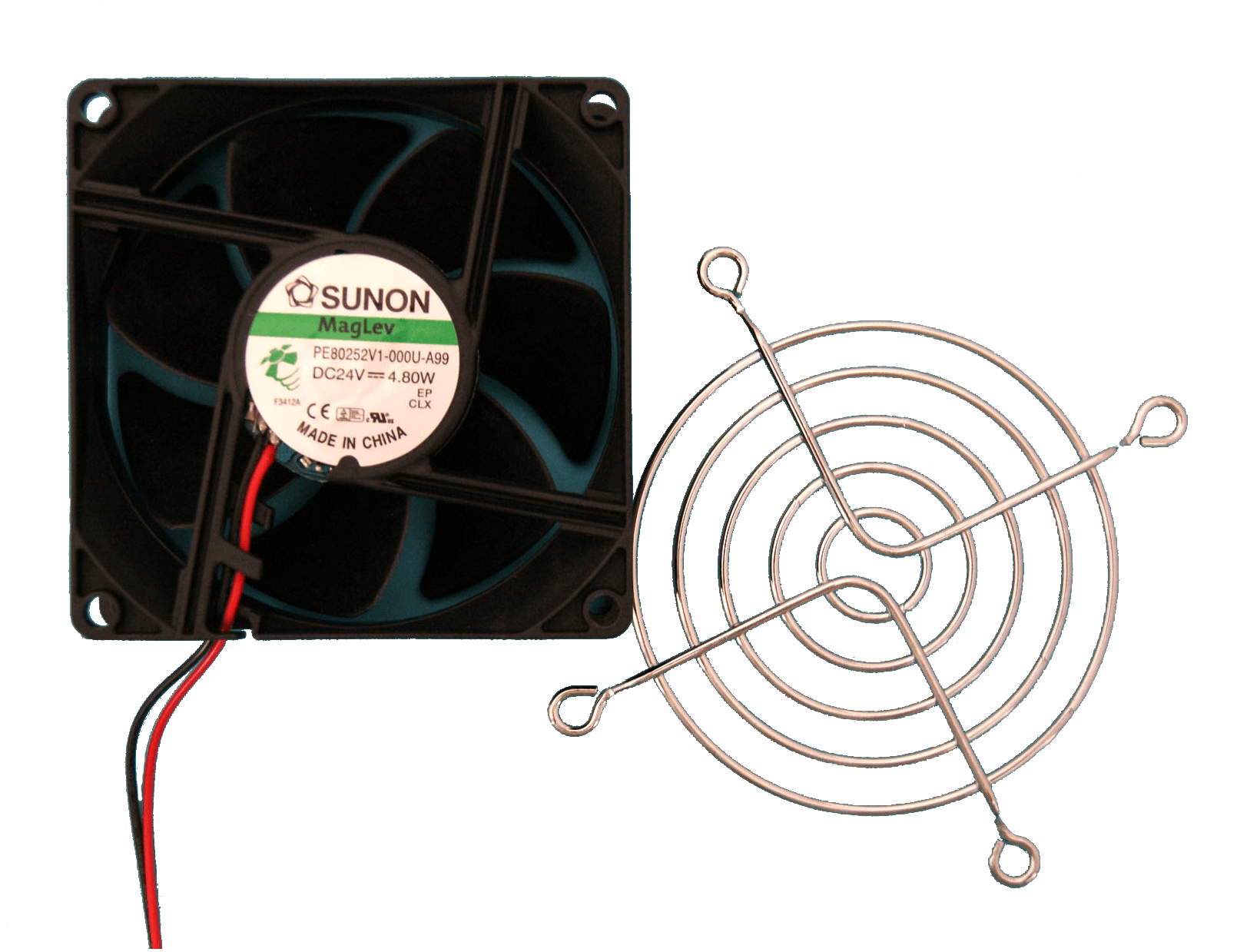 Fan 80 x 80, 24V HP