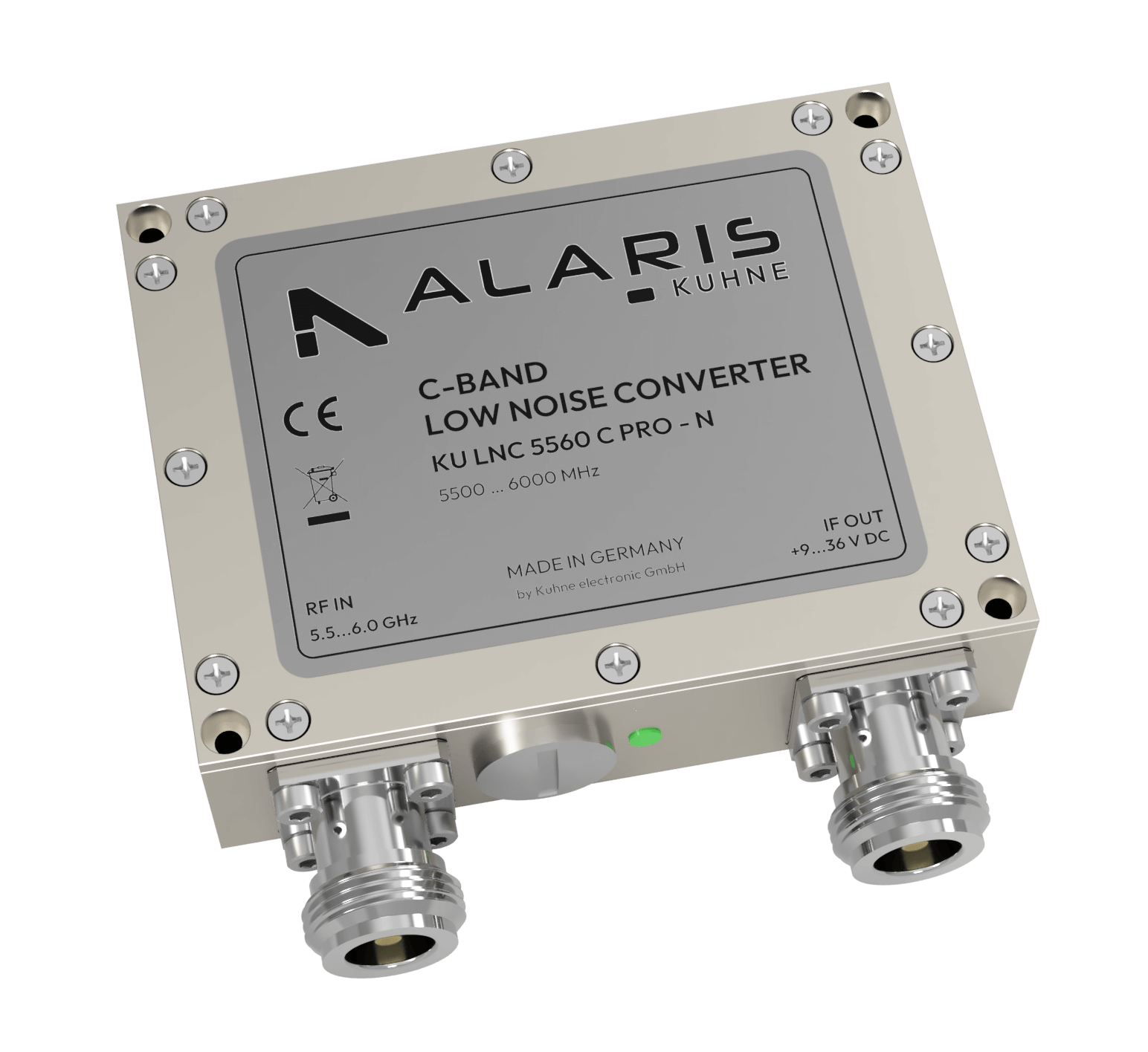 Down Converter, 5500 ... 6000 MHz (KU LNC 5560 C PRO - N)