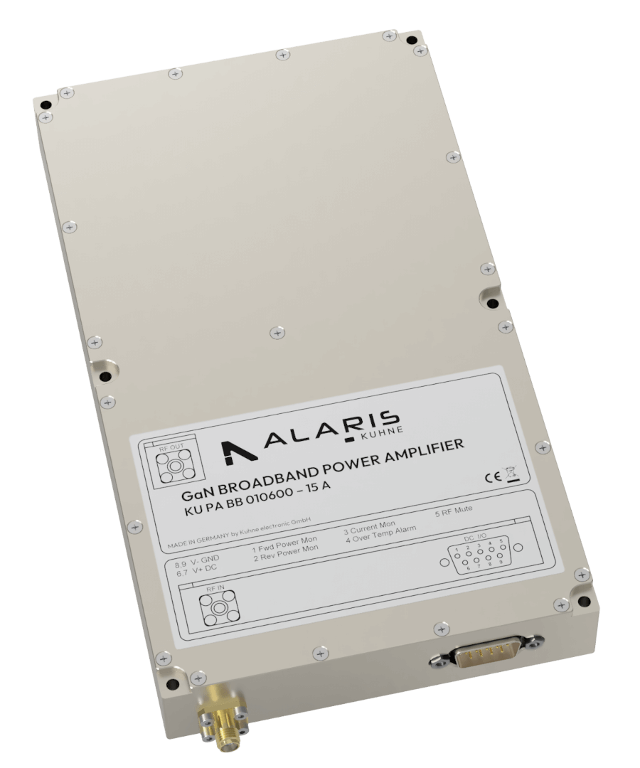 Wideband Power Amplifier, 100 ... 6000 MHz, 15 W (KU PA BB 010600 – 15 A)