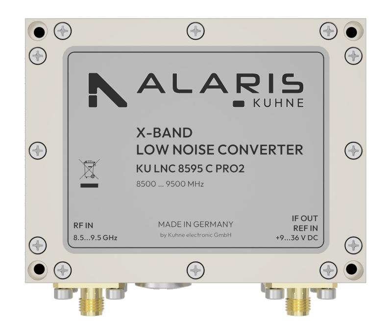 Down Converter, 8500 ... 9500 MHz (KU LNC 8595 C PRO2)