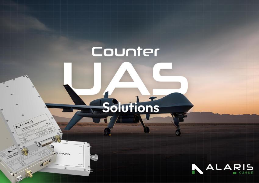 Powering the Fight Against Drones with Alaris Kuhne Amplifiers in C-UAS Applications