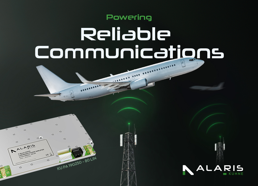 Alaris Kuhne recently launched a linearized power amplifier, setting new standards in wireless communications