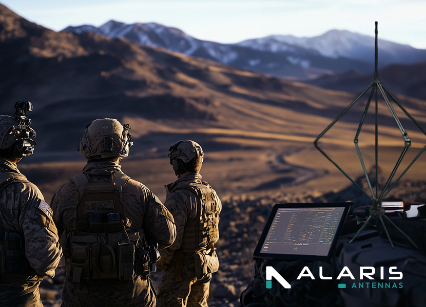 On-the-move and On-the-halt DF antennas – quick deployment and good RMS is critical